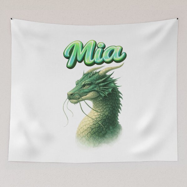 Item preview, Mia Dragon Zodiac — Power, Wisdom and Prosperity of the Chinese Dragon designed and sold by AlexLineArt.