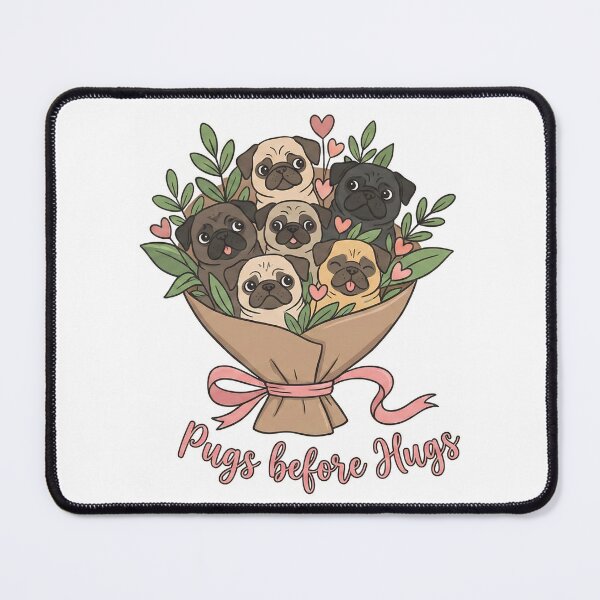Item preview, Pugs Before Hugs Boquete designed and sold by Christopher Faxon.