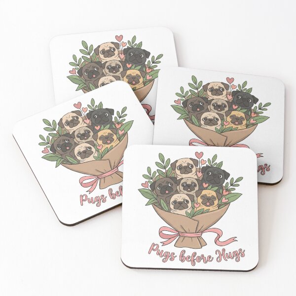 Item preview, Pugs Before Hugs Boquete designed and sold by Christopher Faxon.