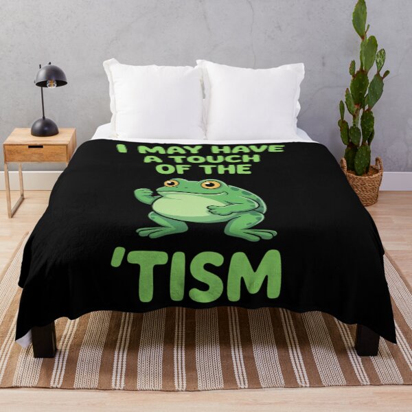 Item preview, Funny Frog I May Have A Touch Of The Tism Neurodivergent designed and sold by comptorasunfia.