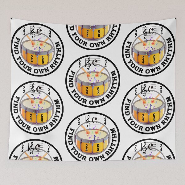 Item preview, Find Your Own Rhythm (with a time signature to march by). designed and sold by MPC-Mince-Pies.