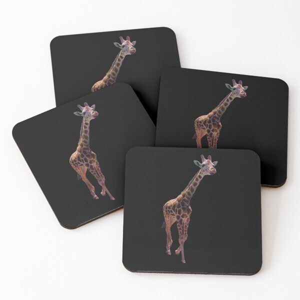 Item preview, Colorful fun giraffe  designed and sold by hollycooper.