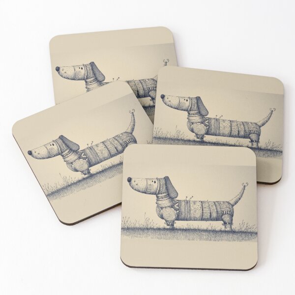 Item preview, Dog stands in a field of grass designed and sold by anytka.