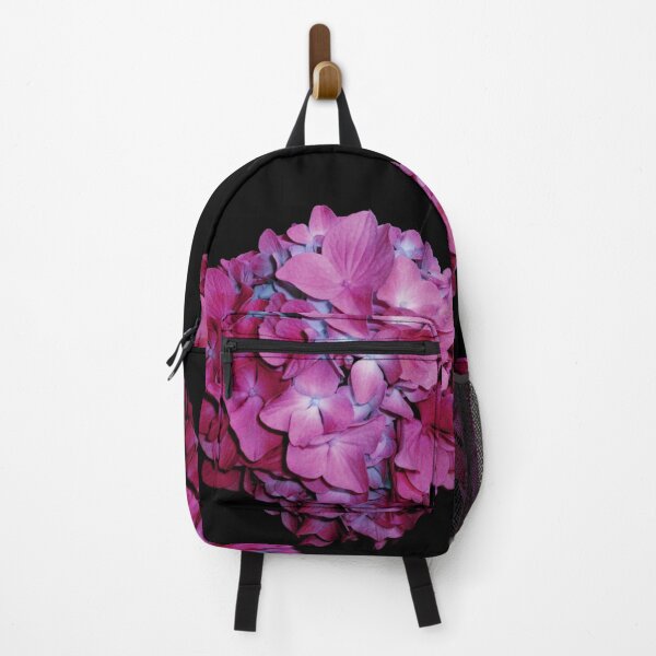 Item preview, Romantic Raspberry rose hydrangea, pink floral photo, purple roses | light blue hydrangea designed and sold by hollycooper.
