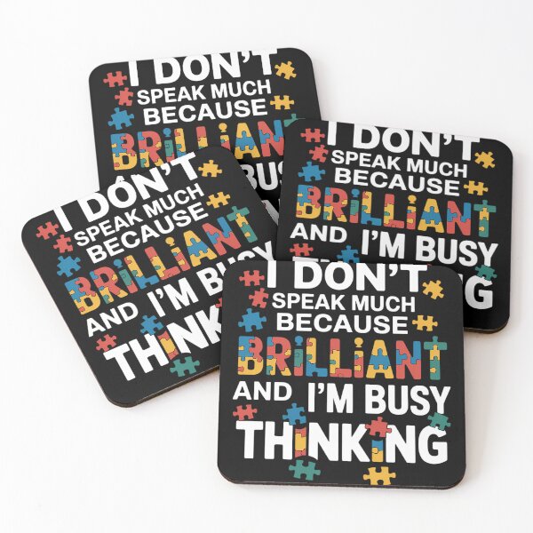 Item preview, I Don_t Speak Much Autistic Autism Awareness designed and sold by sterabamineh.