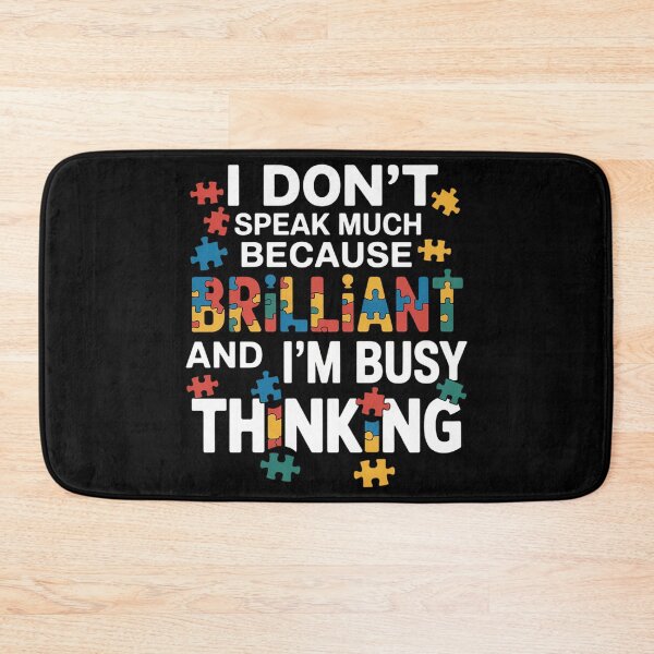 Item preview, I Don_t Speak Much Autistic Autism Awareness designed and sold by sterabamineh.