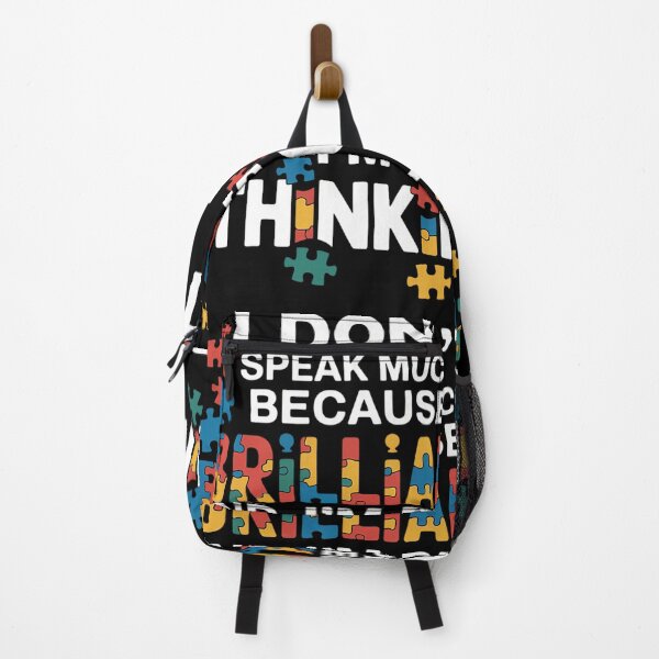 Item preview, I Don_t Speak Much Autistic Autism Awareness designed and sold by sterabamineh.