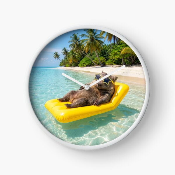 Item preview, Wombat Eschews His Burrow to Live in Paradise designed and sold by Tridentulus.
