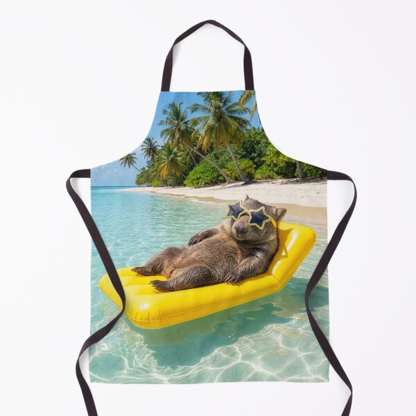 Item preview, Wombat Eschews His Burrow to Live in Paradise designed and sold by Tridentulus.