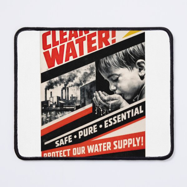 Item preview, Clean Water – Essential for Life Poster designed and sold by ForeverPrintsOK.