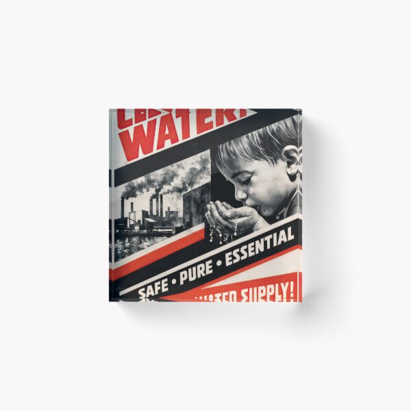Item preview, Clean Water – Essential for Life Poster designed and sold by ForeverPrintsOK.