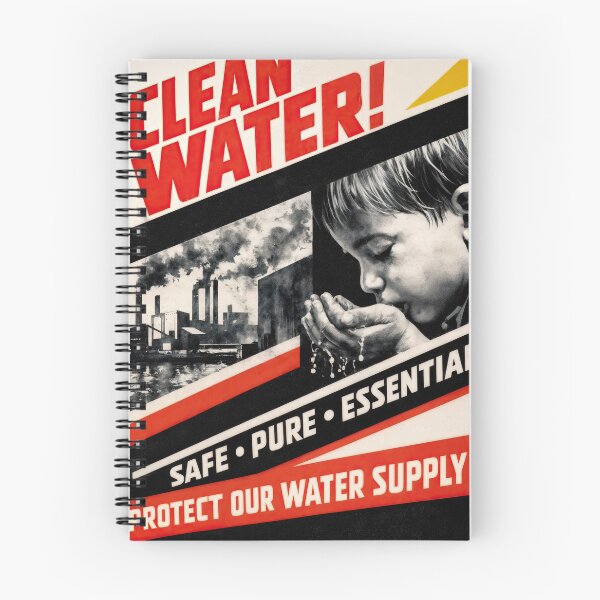 Item preview, Clean Water – Essential for Life Poster designed and sold by ForeverPrintsOK.