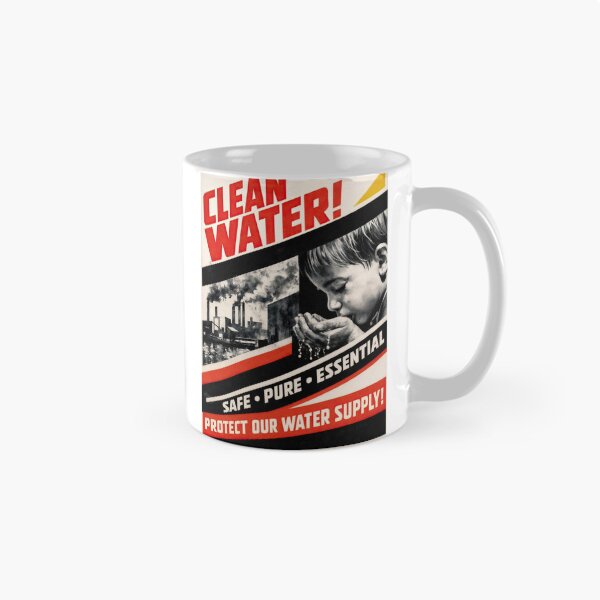 Item preview, Clean Water – Essential for Life Poster designed and sold by ForeverPrintsOK.