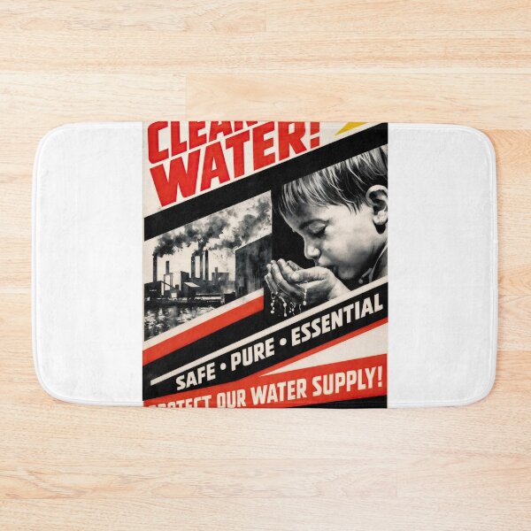 Item preview, Clean Water – Essential for Life Poster designed and sold by ForeverPrintsOK.