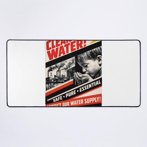 Item preview, Clean Water – Essential for Life Poster designed and sold by ForeverPrintsOK.
