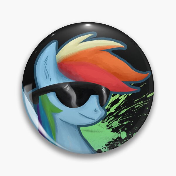 Item preview, My Little Pony - MLP - Rainbow Dash - Deal With It designed and sold by Kaiserin.