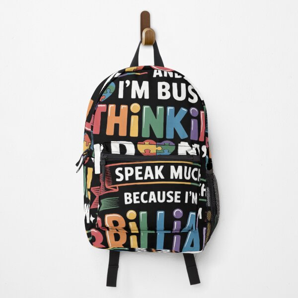 Item preview, I Dont Speak Much Brilliant Autism Autistic designed and sold by sterabamineh.