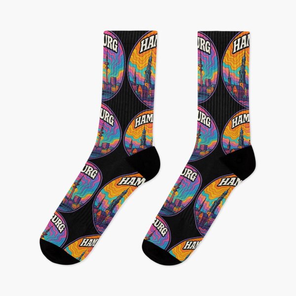 Item preview, Hamburg Germany Europe Trippy designed and sold by TomFrontierArt.