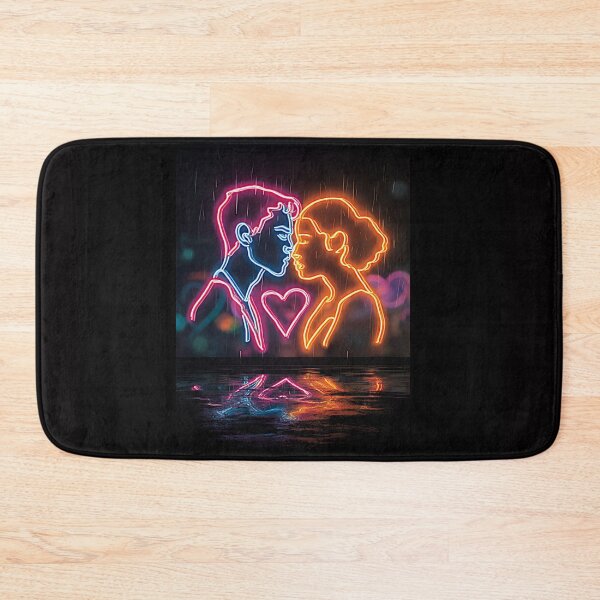 Item preview, Love in Every Stroke neon valentine love #1 designed and sold by Helios Be. Lavsh.