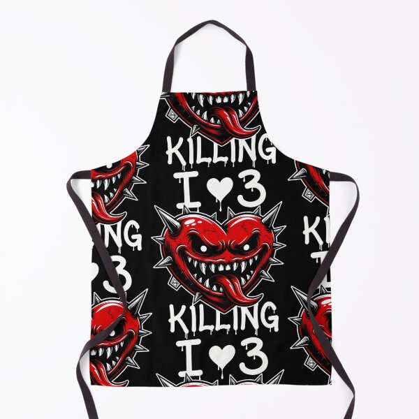 Item preview, Spiky Monster Heart - Edgy Streetwear Horror Art designed and sold by SplashTastic.