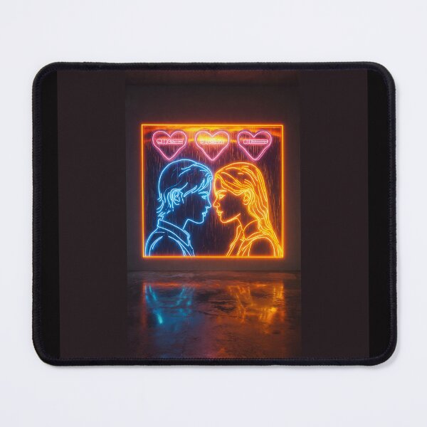 Item preview, Love in Every Stroke neon valentine love #2 designed and sold by Helios Be. Lavsh.