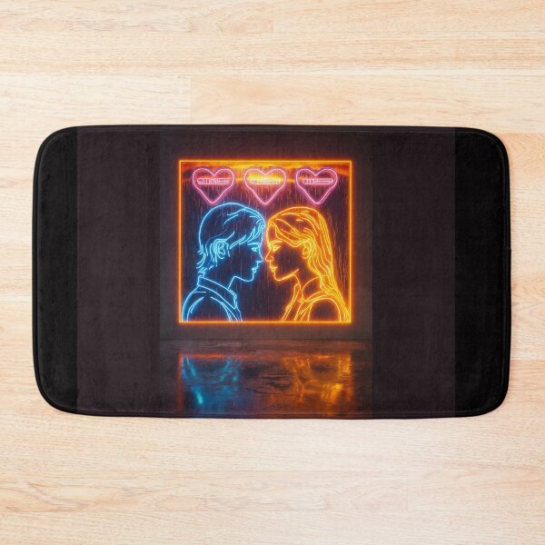 Item preview, Love in Every Stroke neon valentine love #2 designed and sold by Helios Be. Lavsh.
