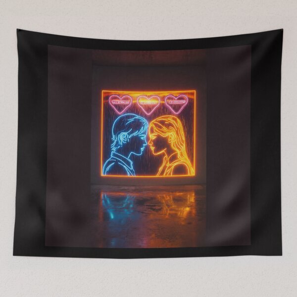 Item preview, Love in Every Stroke neon valentine love #2 designed and sold by Helios Be. Lavsh.