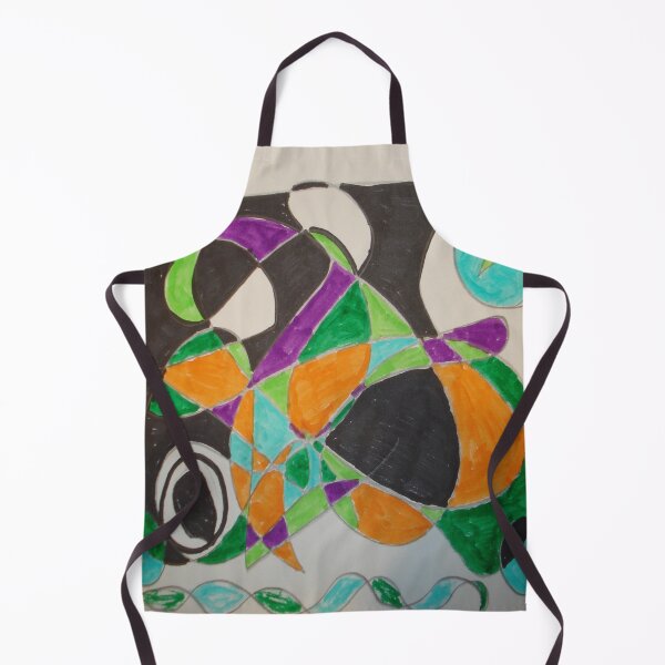 Item preview, abstract lifeform colorful geometric abstract design designed and sold by SmashingDeals.