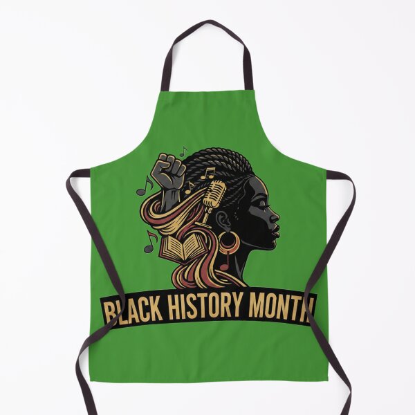 Item preview, Empowered Grace: Black History Month Artistic Portrait designed and sold by InkWeaveShop.