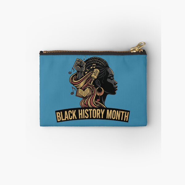 Item preview, Empowered Grace: Black History Month Artistic Portrait designed and sold by InkWeaveShop.