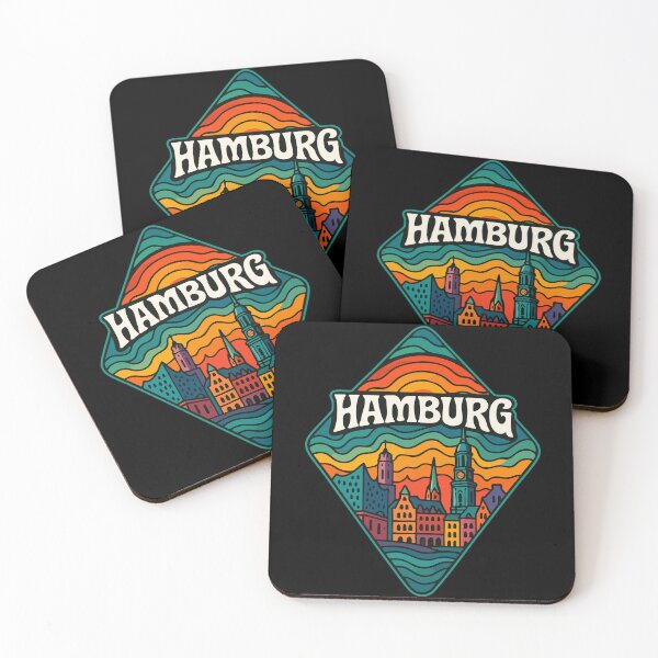 Item preview, Hamburg Trippy Art Travel designed and sold by TomFrontierArt.