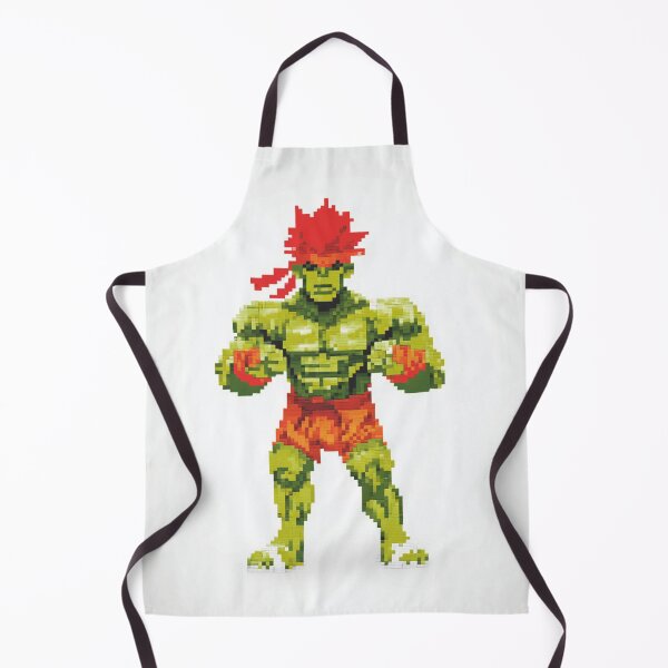 Item preview, Blanka Pixel Art – Retro Street Fighter Tribute designed and sold by Pixel8Prints.
