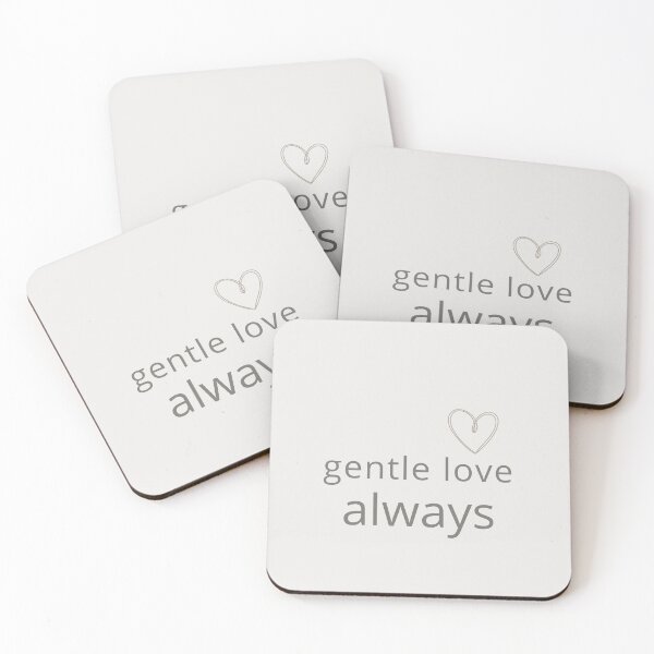Item preview, Gentle Love Always Minimal Heart Design designed and sold by Minimalist Typography.