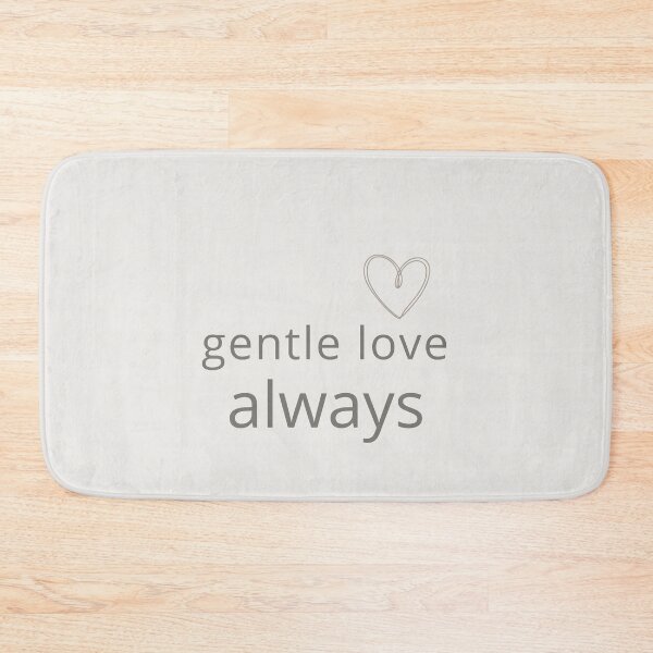 Item preview, Gentle Love Always Minimal Heart Design designed and sold by Minimalist Typography.