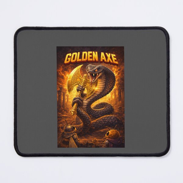 Item preview, Golden Axe Serpent Warrior designed and sold by Hornace88studio.
