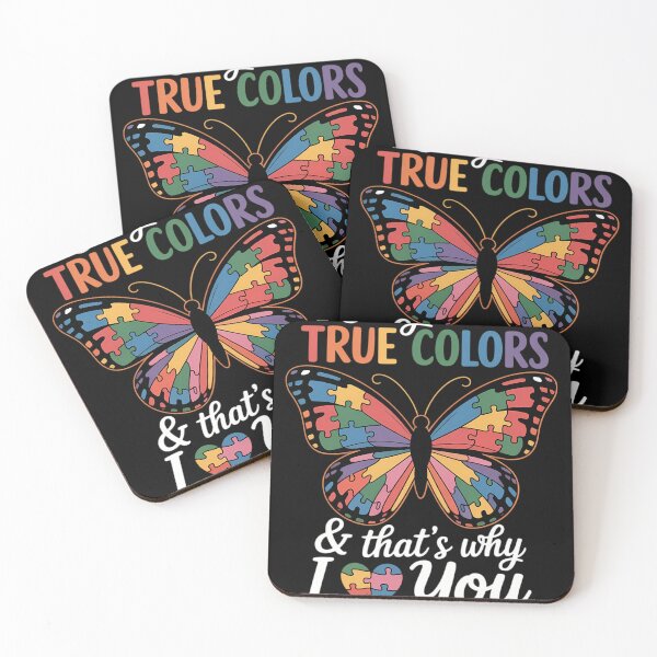 Item preview, I See Your True Colors Butterfly Autism Awareness designed and sold by tiekanamac.
