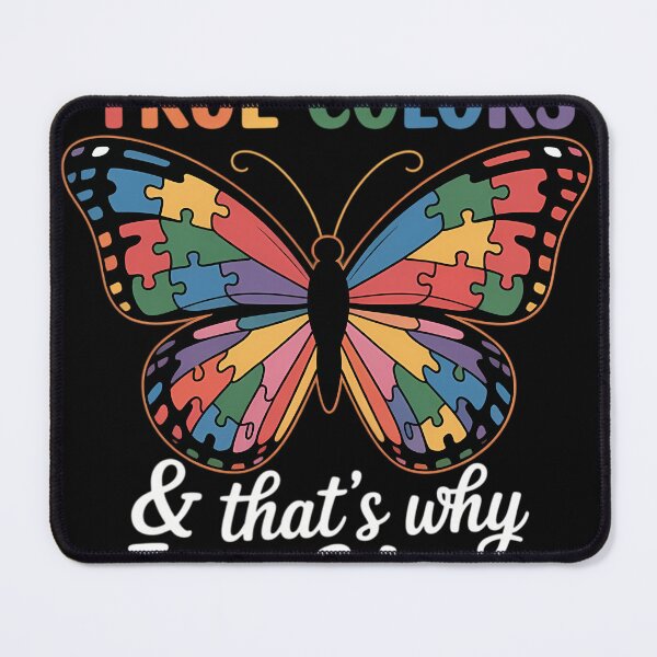 Item preview, I See Your True Colors Butterfly Autism Awareness designed and sold by tiekanamac.