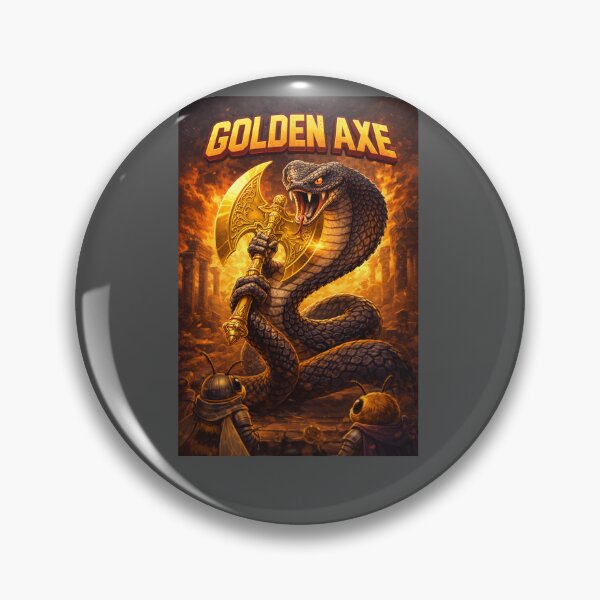Item preview, Golden Axe Serpent Warrior designed and sold by Hornace88studio.