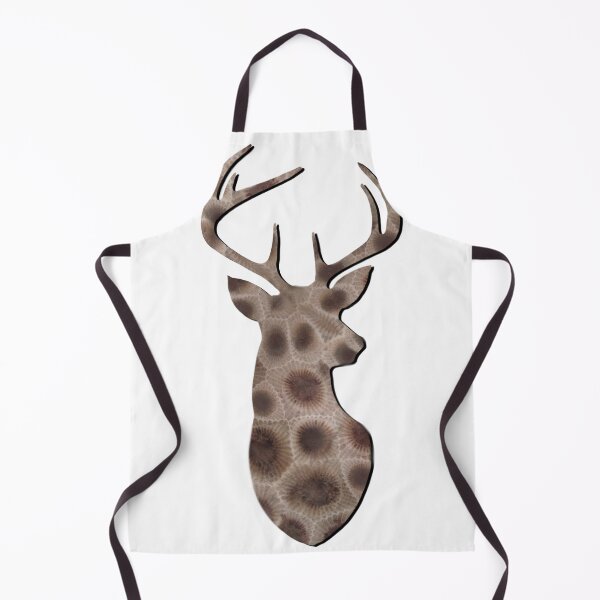 Item preview, Petoskey stone pattern, deer silhouette, the Great Lake State, Michigan state stone designed and sold by hollycooper.