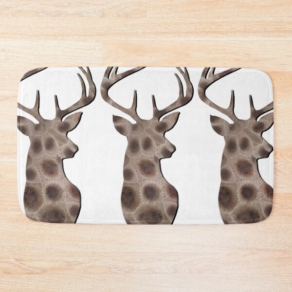 Item preview, Petoskey stone pattern, deer silhouette, the Great Lake State, Michigan state stone designed and sold by hollycooper.