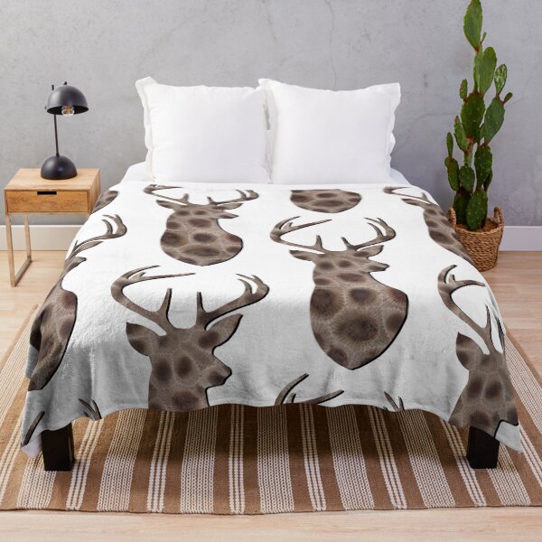 Item preview, Petoskey stone pattern, deer silhouette, the Great Lake State, Michigan state stone designed and sold by hollycooper.