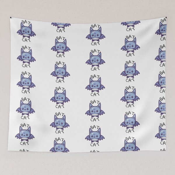 Item preview, Cute Kawaii Animal - Bat Cat designed and sold by Hussar08.