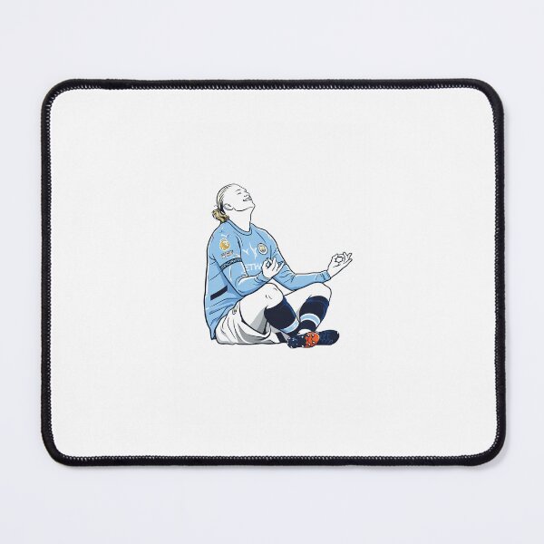 Item preview, Erling Haaland Celebration Outline Manchester City FC designed and sold by FootballVault.