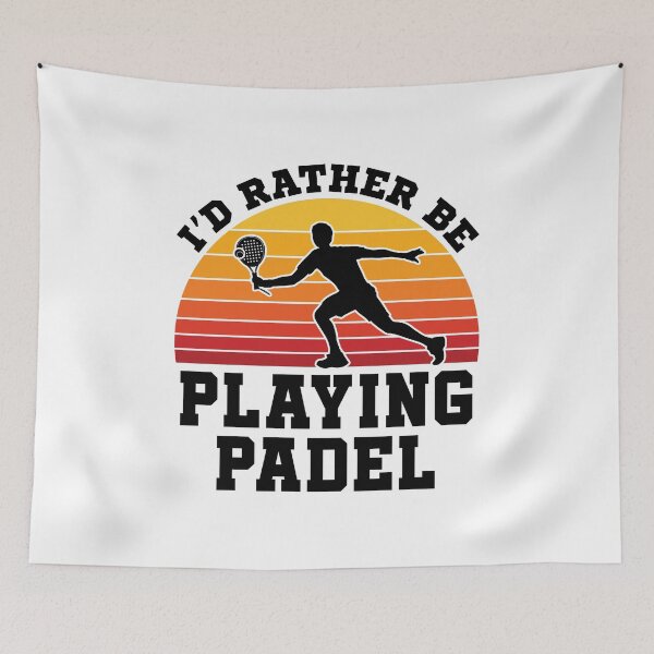 Item preview, I'd Rather Be Playing Padel designed and sold by jaygo.