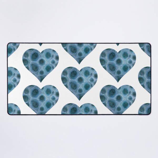 Item preview, Blue Petoskey stone heart pattern, the Great Lake state, Michigan stone | Michigander designed and sold by hollycooper.