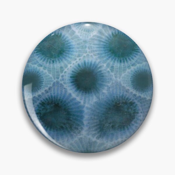 Item preview, Blue Petoskey stone pattern, I heart the Great Lakes, smitten with the mitten designed and sold by hollycooper.