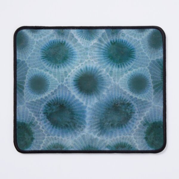 Item preview, Blue Petoskey stone pattern, I heart the Great Lakes, smitten with the mitten designed and sold by hollycooper.