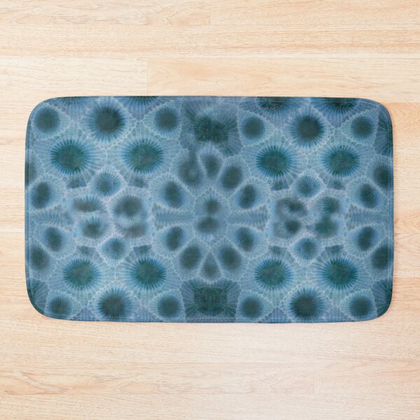 Item preview, Blue Petoskey stone pattern, I heart the Great Lakes, smitten with the mitten designed and sold by hollycooper.