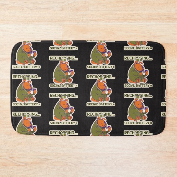 Item preview, recharging...social battery# designed and sold by Vernisefrancois.