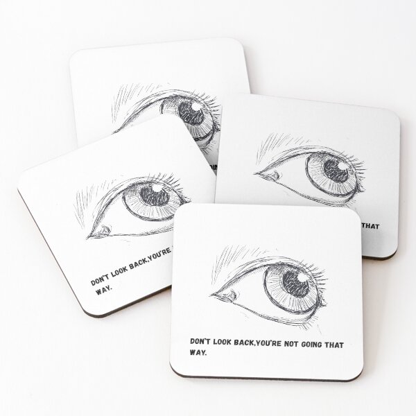 Item preview, Forward Vision - Hand Drawn Eye Quote designed and sold by LoraDesign98.